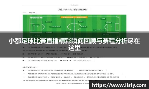 小都足球比赛直播精彩瞬间回顾与赛程分析尽在这里